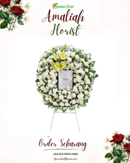 Krans Bunga Duka Pondok Pucung