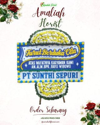 Papan Bunga Duka di Pondok Pucung