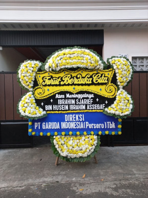 Papan Bunga Duka di Pondok Pucung
